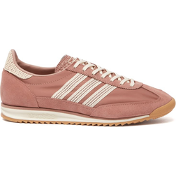 adidas SL72 OG Sneakers Med Hæklede Cremehvide Striber - Lysebrune