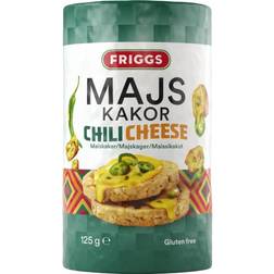 Friggs Majskakor ChiliCheese 125g 125g 1pack