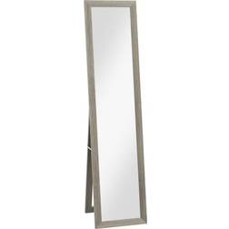 Homcom Grey Rustic Length 155cm Floor Mirror 37x157cm
