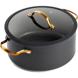 Thyme & Table Non-Stick 5 QT Signature with lid 1.25 gal