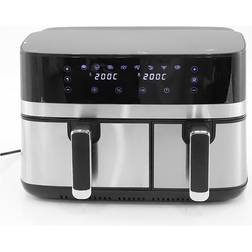 Sohler air fryer 8.2l dual zone black