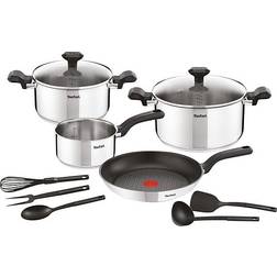 Tefal starterset bratpfanne Set mit Klappe 11 teile
