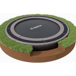 North Trampoline North In Ground Studsmatta Rund 3,0 m