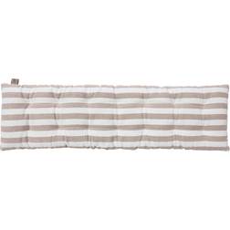 Ernst 30x100 cm Sitzkissen Weiß, Beige (100x30cm)