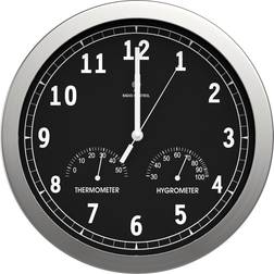 bonVIVO Timerider Ultraexakt Radiostyrd 30,5 cm Väggklocka 30.5cm