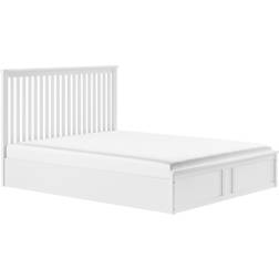 Flair Airedale Wooden Ottoman - White 103x205cm