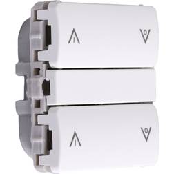 Smartkontakten ZigBee XL batteritryk med symboler til FUGA Uden ramme
