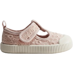 H&M Cotton Sandals - Dusty Light Pink