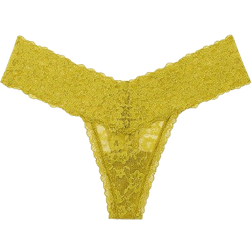 Victoria's Secret Lacie Lace Thong Panty - Green