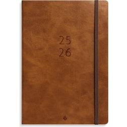 Mayland A5 Forma Deluxe Ugekalender Tværf Brun Kunstskind 25/26