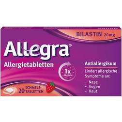 Allegra Allergietabletten 20mg 20pcs Tablet