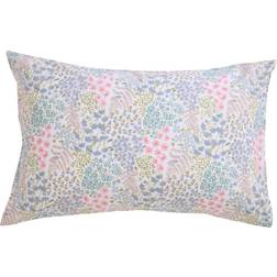 Argos Ditsy Floral Print Standard Pillowcase Pair Pillow Case Blue, Pink