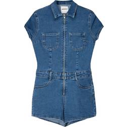 Bershka Jumpsuit - Blue Denim