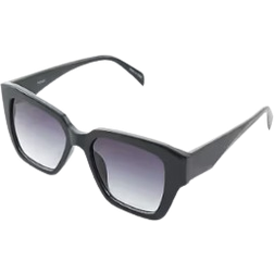 Pieces Square Frame Sunglasses - Black Tint