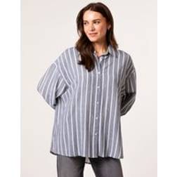 Blue Vanilla Oversized Shirt - Light