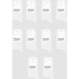 Frank Dandy 10-Pack Organic Cotton Crew Sock - White