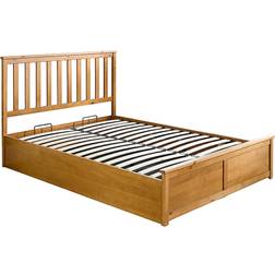 Aspire Wooden Ottoman Storage Bed Small Double 130x200cm