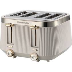 Russell Hobbs Bronte 4 Slice Toaster Stone