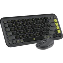 Logitech Pop Icon Combo Mouse and KB Graphite - Nordic-613