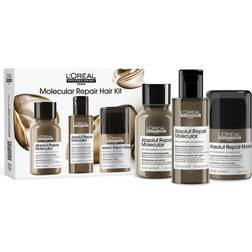L'Oréal Professionnel Paris Absolut Repair Molecular Discovery Set 100ml + Rinse-off Serum 75ml + Leave-in Mask 50ml