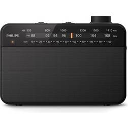Philips TAR2509/12 Portable FM AM Radio Mono Svart