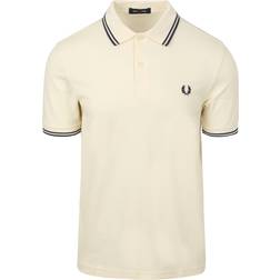 Fred Perry Twin Tipped Polo Shirt - Beige