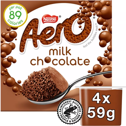 Nestlé Aero Chocolate Mousse, 4 59g 236g 4pcs 1pack