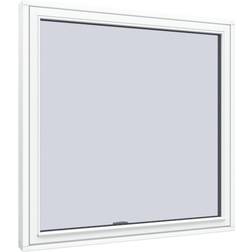 Sparvinduer TS0101 Træ Tophængte vinduer Vindue med 2-lags glas 35x35cm