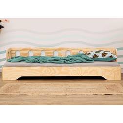 Smartwood Smartwood TILA 1S Barnsäng 80 x 160 Med Fallskydd
