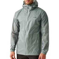 Regatta Men's Pack-It III Waterproof Jacket - Grey
