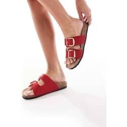 New Look Double Strap Sandal - Red