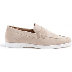 River Island Suede Loafers - Beige