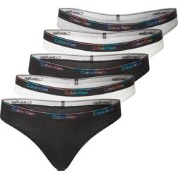 Calvin Klein Icon Logo Thongs - 5 Pack