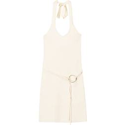 Bershka Kjole - Ecru