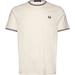 Fred Perry Twin Tipped T-Shirt - Off White