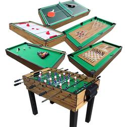 Megaleg Multibord 9i1 Fodbold/Pool/Hockey/Tennis