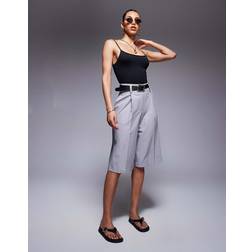 River Island Tailored Bermuda Shorts - Grey