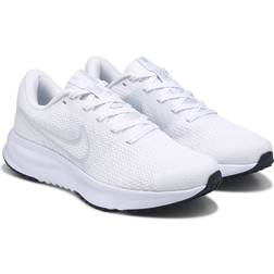 Nike Women's Road Running Shoes Run Defy Löparskor - White/Black/Pure Platinum
