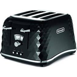 De'Longhi Brilliante 4-Slot Toaster CTJ4003BK