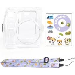 INF Instax Mini SE Kameraväska med Tillbehör Lila