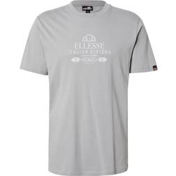 Ellesse T-Shirt Riverani - hellblau/grau/weiß