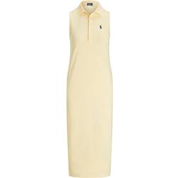 Polo Ralph Lauren Women's Stretch-Cotton Sleeveless Dress - Yellow