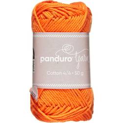 Panduro Garn Cotton 4/4 50g Orange