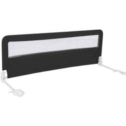 Isabelle & Max Toddlers Bed Rail Guard 150 cm Foldable Baby Bed Rail Silver