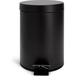 Argos 3 Litre Bathroom Pedal Bin Black