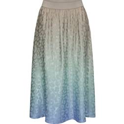 Mos Mosh Kashar Ombre Animal Print Skirt - Hydrangea