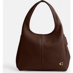 Coach Lana Leather Shoulder Bag - Brown