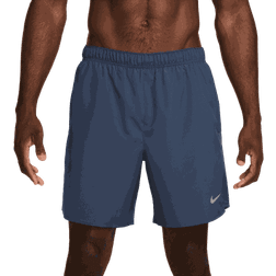 Nike Dri-FIT Challenger 2in1 7 Inch Shorts - Blue/Reflective Silver