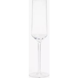 John Lewis Plastic Picnic Flute 177ml Clear Champagne Glass