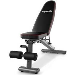 Superfit Justerbar Vægtbænk Med 2 Transporthjul